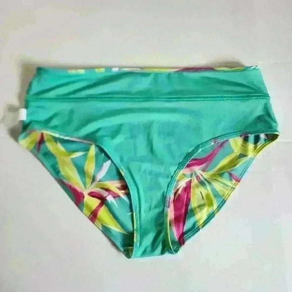Old Navy Floral Colorful Plus Bikini XXL Summer Beach Coastal Tropical Vacation - Picture 6 of 7